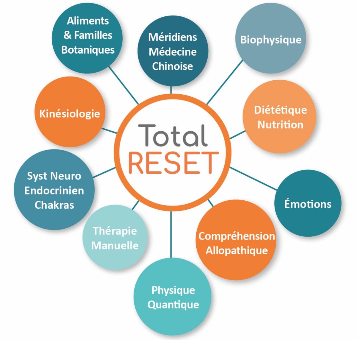 Total Reset Method Accompagnement en Total Reset Method pour rééquilibrage des sensibilités et intolérances